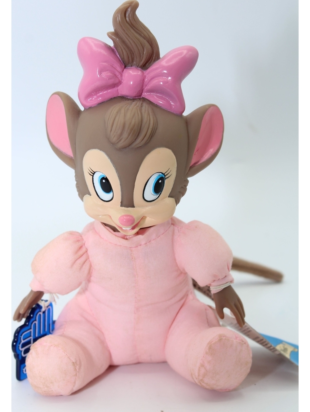 Vintage 1991 Yasha Mousekewitz 6.5" Plush Doll An American Tail Fievel Goes West